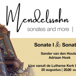 Concert met Sonates van Felix Mendelssohn