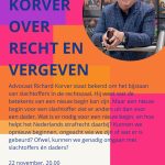 Richard Korver over recht en vergeven