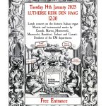 Lunch concert op het Italiaanse orgel