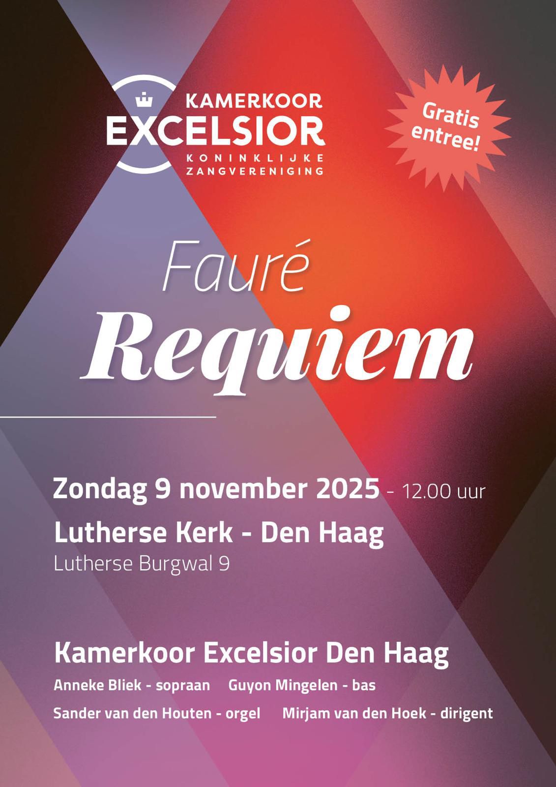 Fauré Requiem - Kamerkoor Excelsior